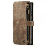 CaseMe Samsung Galaxy S21 Ultra -suojakotelo C30 Series Ruskea