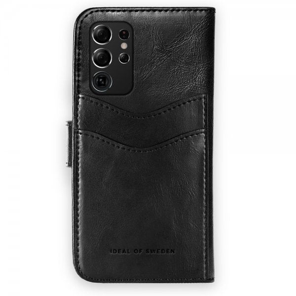 Ideal of Sweden Samsung Galaxy S21 Ultra -kotelo Magnet Wallet+ Musta