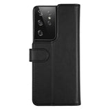 Krusell Samsung Galaxy S21 Ultra Kotelo PhoneWallet Musta