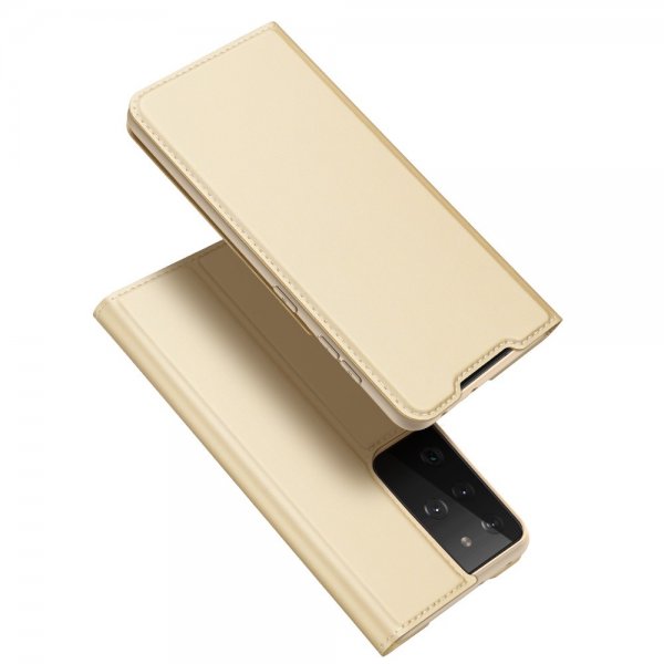 Dux Ducis Samsung Galaxy S21 Ultra Kotelo Skin Pro Series Kulta