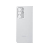 Samsung Original Galaxy S21 Ultra -kotelo Smart Clear View Cover vaaleanharmaa