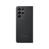 Samsung Original Galaxy S21 Ultra -suojakuori Smart Clear View Cover, musta