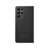 Samsung Original Galaxy S21 Ultra -suojakuori, Smart Clear View Cover S Pen -kynällä, musta