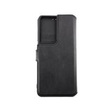 Rvelon Samsung Galaxy S21 Ultra -kotelo, magneettisesti irrotettava kuori, musta