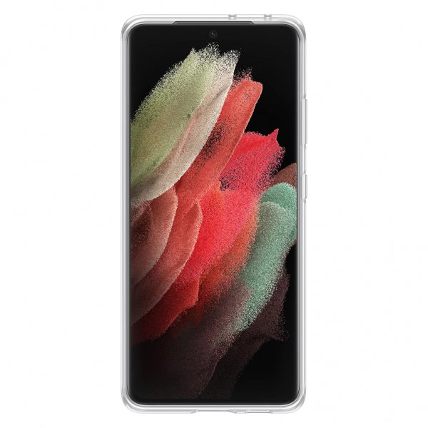 Samsung Alkuperäinen Galaxy S21 Ultra Suojakuori Clear Cover Kirkas
