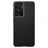 Spigen Samsung Galaxy S21 Ultra -kuori, Liquid Air Matte Black