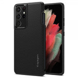 Spigen Samsung Galaxy S21 Ultra Kuori Liquid Air Pen Edition Mattamusta