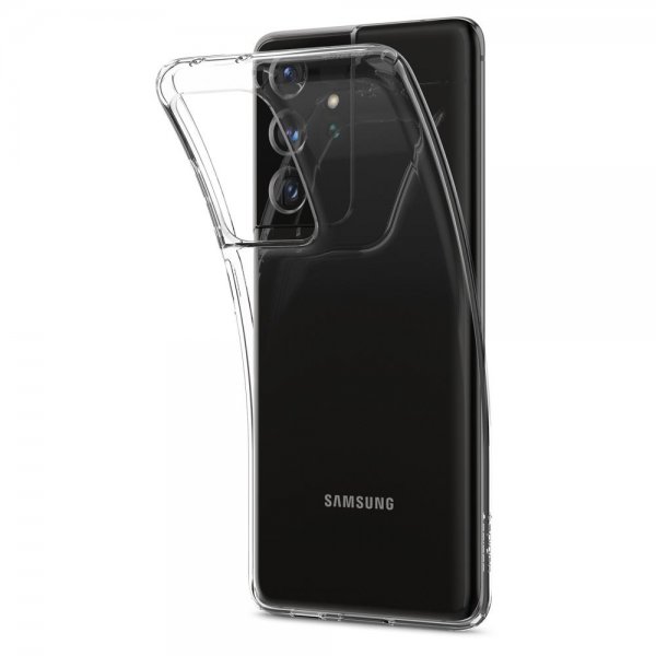 Spigen Samsung Galaxy S21 Ultra Kuori Liquid Crystal Crystal Clear