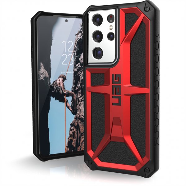 Urban Armor Gear (UAG) Samsung Galaxy S21 Ultra Kuori Monarch Crimson