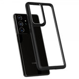 Spigen Samsung Galaxy S21 Ultra -suojakuori, Ultra Hybrid Matte Black