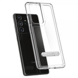 Spigen Samsung Galaxy S21 Ultra Suojakuori Ultra Hybrid S Crystal Clear