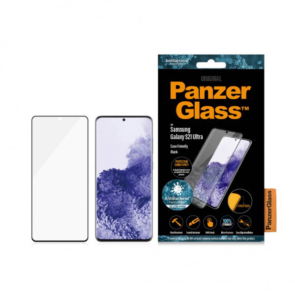 PanzerGlass Samsung Galaxy S21 Ultra Näytönsuoja Case Friendly