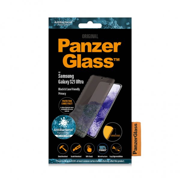 PanzerGlass Samsung Galaxy S21 Ultra Näytönsuoja Case Friendly Privacy