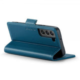 CaseMe Samsung Galaxy S22 -lompakkokotelo 023 Series Sininen