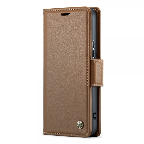 CaseMe Samsung Galaxy S22 Kotelo 023 Sarja Ruskea