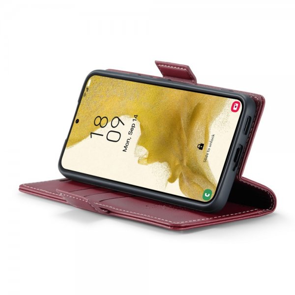 CaseMe Samsung Galaxy S22 Kotelo 023 Series Punainen