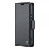 CaseMe Samsung Galaxy S22 Kotelo 023-sarja Musta