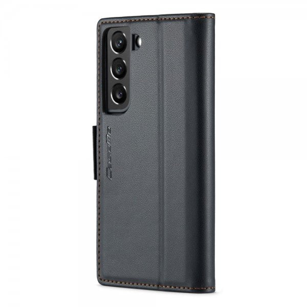 CaseMe Samsung Galaxy S22 Kotelo 023-sarja Musta