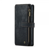 CaseMe Samsung Galaxy S22 -lompakkokotelo C30 Series Musta