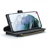 CaseMe Samsung Galaxy S22 -lompakkokotelo C30 Series Musta