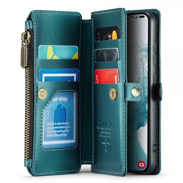 CaseMe Samsung Galaxy S22 Kotelo C36 Series Vihreä