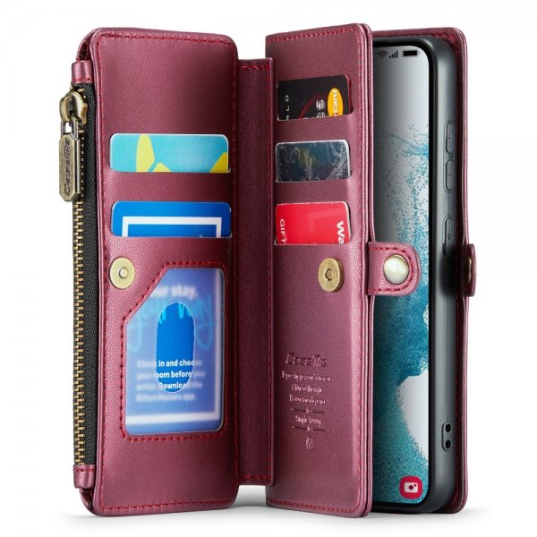 CaseMe Samsung Galaxy S22 -suojakotelo C36 Series Punainen
