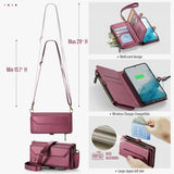 CaseMe Samsung Galaxy S22 -suojakotelo C36 Series Punainen