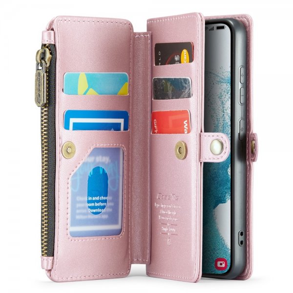 CaseMe Samsung Galaxy S22 -kotelo, C36-sarja, vaaleanpunainen
