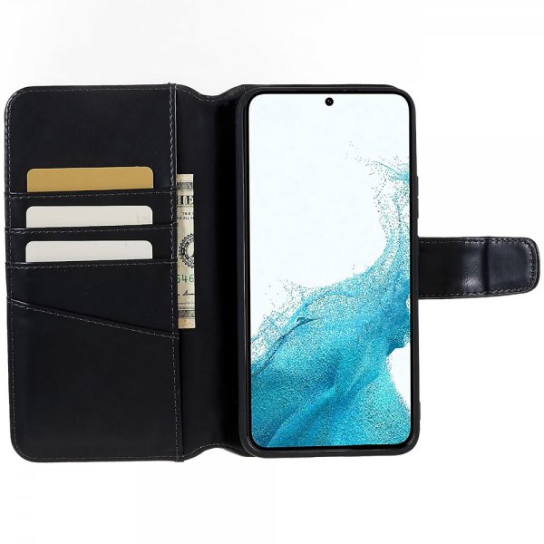 Nordic Covers Samsung Galaxy S22 -kotelo MagLeather Raven Black