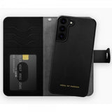 Ideal of Sweden Samsung Galaxy S22 Kotelo Magnet Wallet+ Musta