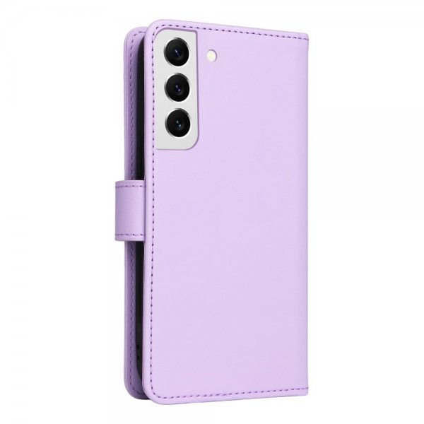 Betopnice Samsung Galaxy S22 Kotelo Irrotettavalla Kuorella 005 Violetti