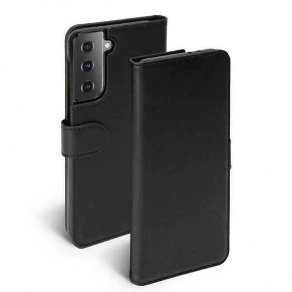 Krusell Samsung Galaxy S22 Kotelo PhoneWallet Musta