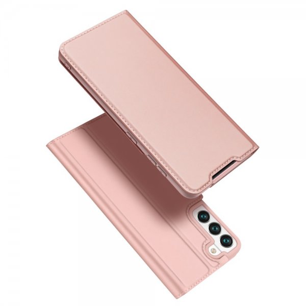 Dux Ducis Samsung Galaxy S22 -kotelo Skin Pro Series ruusunpunainen