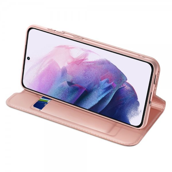 Dux Ducis Samsung Galaxy S22 -kotelo Skin Pro Series ruusunpunainen