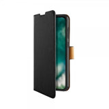 Xqisit Samsung Galaxy S22 Kotelo Slim Wallet Selection, musta