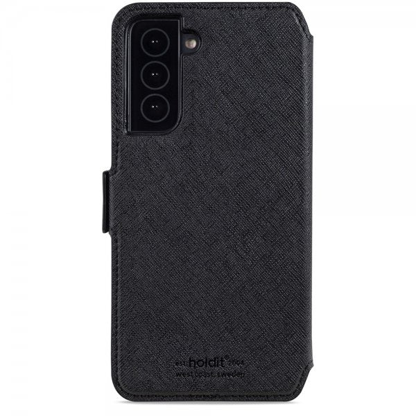 holdit Samsung Galaxy S22 Kotelo Stockholm Irrotettava Kuori Musta