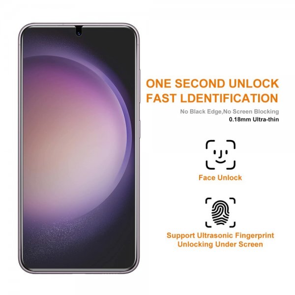 Enkay Samsung Galaxy S22/Galaxy S23 Näytönsuoja asennuskehyksellä, Easy Install