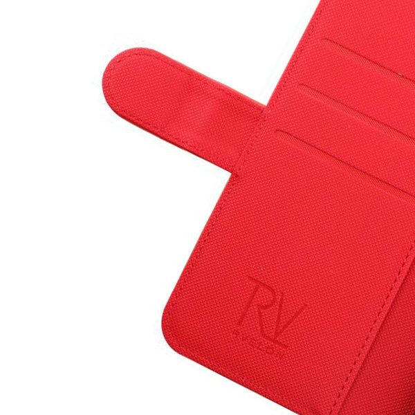 Rvelon Samsung Galaxy S22 Kotelo Magneettinen Irrotettava Kuori Punainen