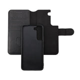 Rvelon Samsung Galaxy S22 -kuori, magneettinen irrotettava takakansi, musta