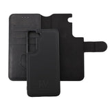 Rvelon Samsung Galaxy S22 -kuori, magneettinen irrotettava takakansi, musta