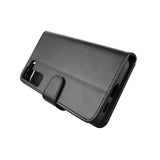 Rvelon Samsung Galaxy S22 Kotelo, avattava korttipaikka, musta
