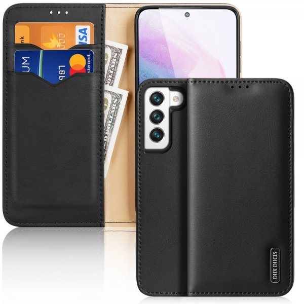 Dux Ducis Samsung Galaxy S22 Plus Kotelo Hivo Series Musta