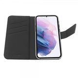Celly Samsung Galaxy S22 Plus -suojakotelo Wally Wallet Case, musta