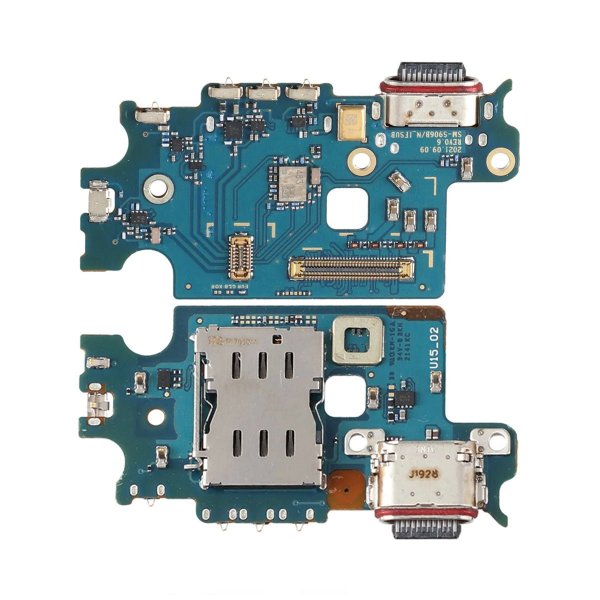 Samsung Galaxy S22 Plus -latausliitin SIM-kortinlukijalla