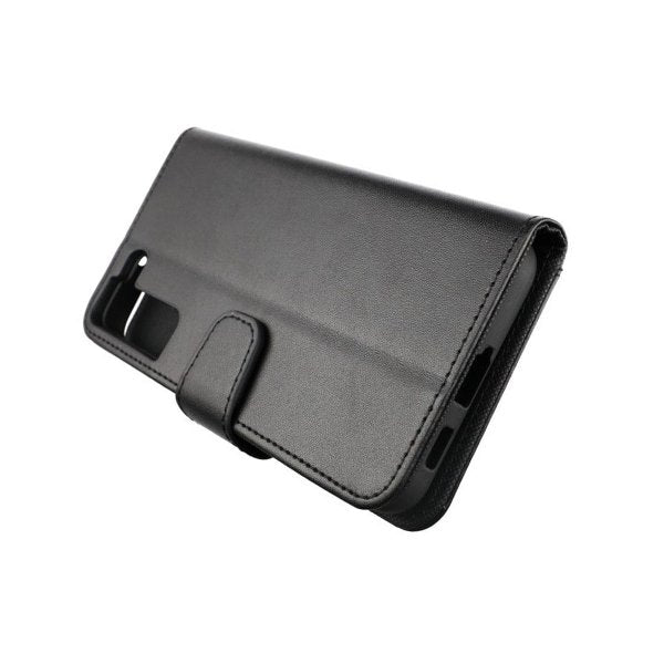 Rvelon Samsung Galaxy S22 Plus Kotelo Kääntökorttipaikka Musta