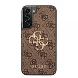 Guess Samsung Galaxy S22 Plus Suojakuori 4G Logo Ruskea