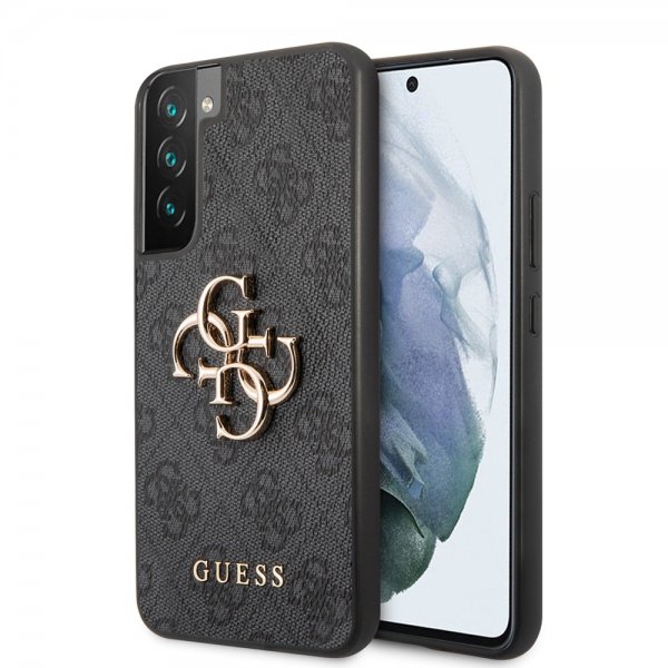 Guess Samsung Galaxy S22 Plus Kuoret 4G Logo Musta