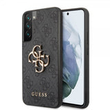 Guess Samsung Galaxy S22 Plus Kuoret 4G Logo Musta