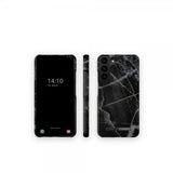 Ideal of Sweden Samsung Galaxy S22 Plus Suojakuori Fashion Case Black Thunder Marble
