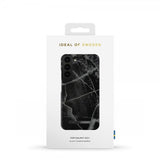 Ideal of Sweden Samsung Galaxy S22 Plus Suojakuori Fashion Case Black Thunder Marble